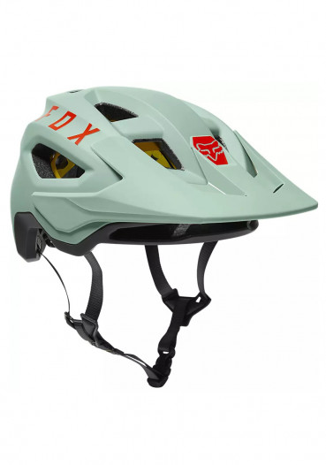 detail Cyklistická helma Fox Speedframe Helmet, Ce Eucalyptus