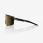 náhled Sluneční brýle 100% EASTCRAFT - Soft Tact Black - Soft Gold Mirror Lens