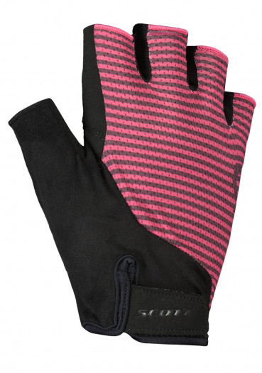 detail Cyklistické rukavice Scott Aspect Gel SF Dark Purple/Carmine Pink
