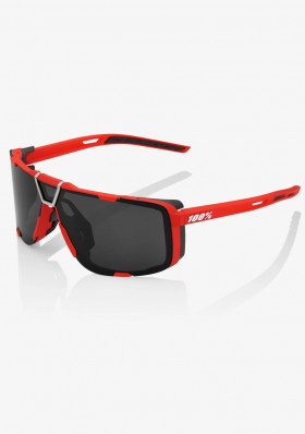 Sluneční brýle 100% EASTCRAFT - Soft Tact Red - Black Mirror Lens