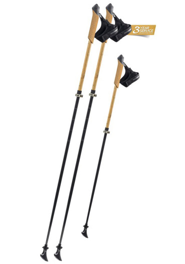 detail Hole na Nordic Walking Komperdell Bayamo Powerlock Bamboo Vario