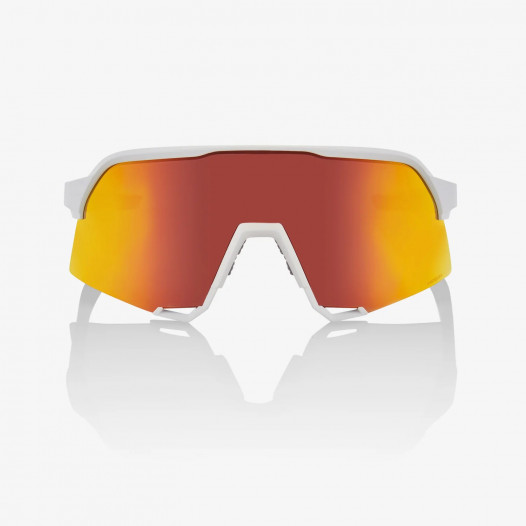 detail Sluneční brýle 100% S3 - Soft Tact White - HiPER Red Multilayer Mirror Lens