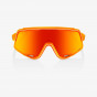 náhled 100% GLENDALE - Soft Tact Neon Orange - HiPER Red Multilayer Mirror Lens