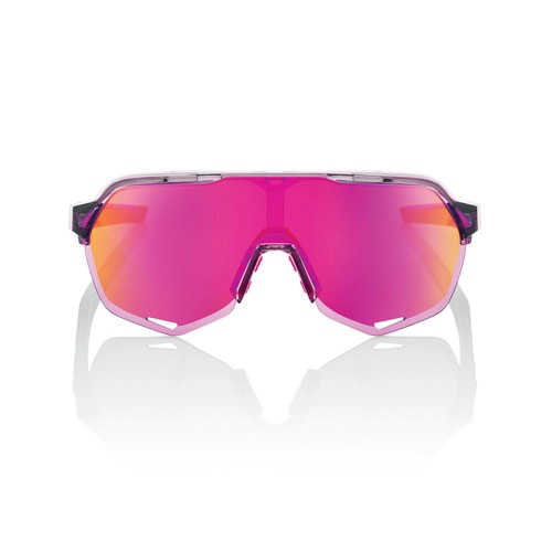 detail Sluneční brýle 100% S2 - Polished Translucent Grey - Purple Multilayer Mirror Lens