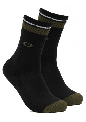 Ponožky Oakley Essential Socks (3 Pcs) Blackout