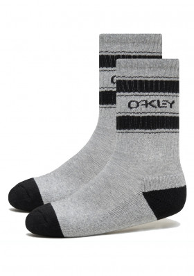 Ponožky Oakley B1b Icon Socks (3 Pcs) New Granite Hthr