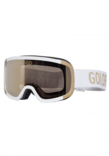 detail Dámské lyžařské brýle Goldbergh Eyecatcher Goggle White/Gold