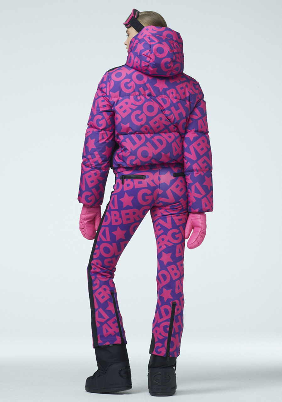 Dámská bunda Goldbergh Carter Jacket Forever Purple Ski David sport