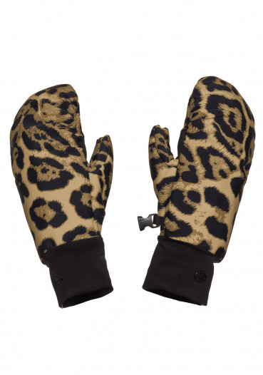 detail Dámské rukavice Goldbergh Moon Mittens Jaguar