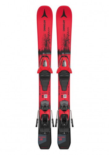 Dětské sjezdové lyže Atomic Maverick Jr 70-90 + C5 Gw Red