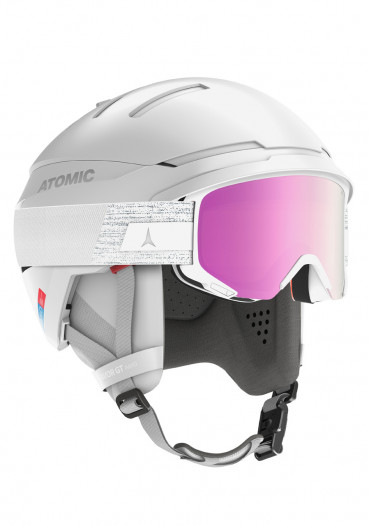 detail Sjezdová helma Atomic SAVOR GT AMID White Heather