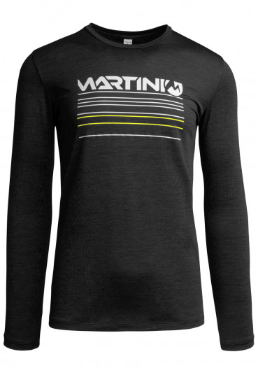 detail Pánské tričko Martini Select_2.0 Black/Lime