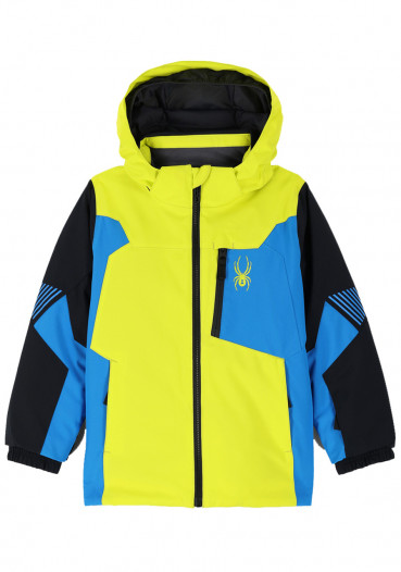 detail Dětská bunda Spyder Mini Leader Yellow/blue/blk