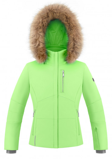 detail Dětská bunda Poivre Blanc W22-0802-JRGL/A Stretch Ski Jacket Paradise Green