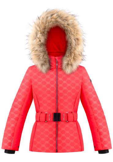 detail Dětská bunda Poivre Blanc W22-1003-JRGL/E Ski Jacket Techno Red