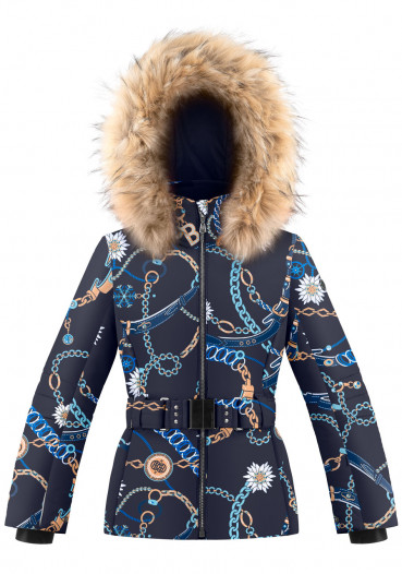 detail Dětská bunda Poivre Blanc W22-1003-JRGL/J Ski Jacket Gothic Blue 