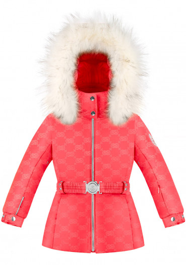 detail Dětská bunda Poivre Blanc W22-1003-BBGL/E Ski Jacket Techno Red