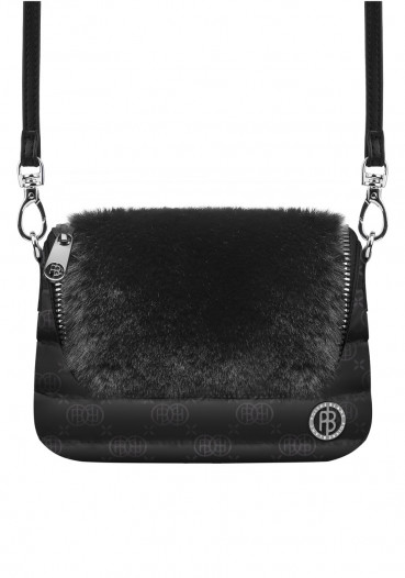 detail Dámská kabelka Poivre Blanc 9096-WO/F Belt Bag Bubbly Embo Black