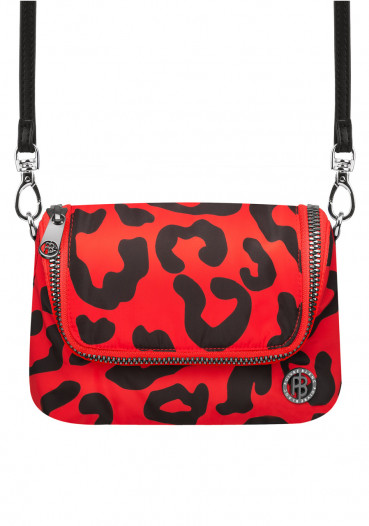 detail Dámská kabelka Poivre Blanc 9096-WO/L Belt Bag Leopard Scarlet Red