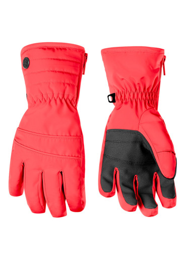 detail Dětské rukavice Poivre Blanc W22-1070-JRGL Ski Gloves Scarlet Red