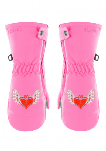 Dětské rukavice Poivre Blanc W22-1073-BBGL Ski mittens Glory Pink