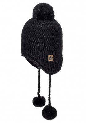 Jail Jam Bubble Peruvian Hat 001 Black