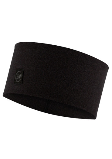 detail Čelenka Buff 129441.999.10 Merino Wide Headband Solid Black