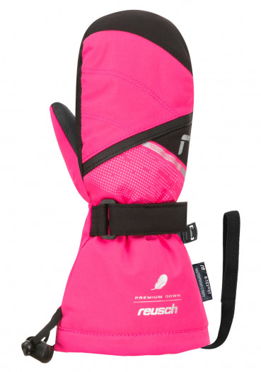 detail Dětské rukavice Reusch Kaden Down R-TEX® XT Mitten 3350 pink glo