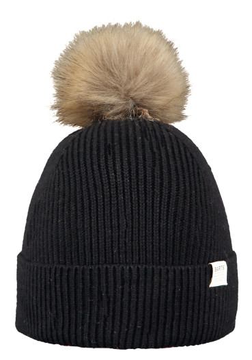 detail Dětská pletená čepice Barts Cinder Beanie Black