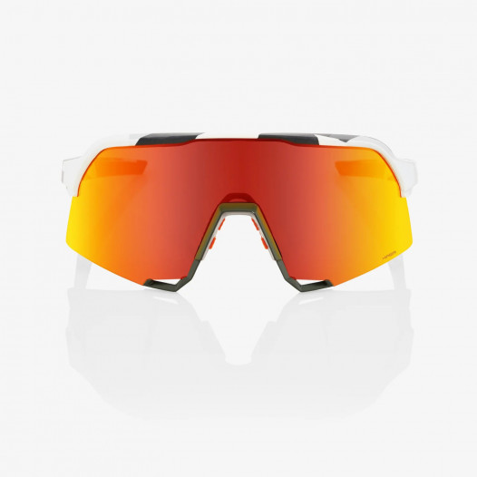 detail Sluneční brýle 100% S3-Soft Tact Grey Camo-HiPER Red Multilayer Mirror Lens