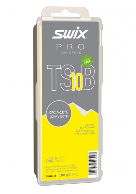 Swix TS10B-18 Top Speed B,žlutý,0°C/+10°C,180g