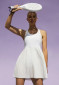 náhled Dámské šaty Goldbergh Cheer Dress With Inner Short white