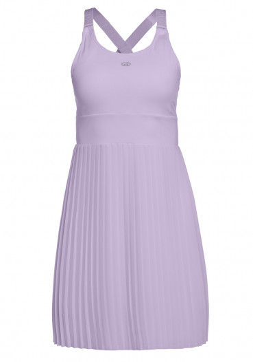 detail Dámské šaty Goldbergh Cheer Dress With Inner Short lilac