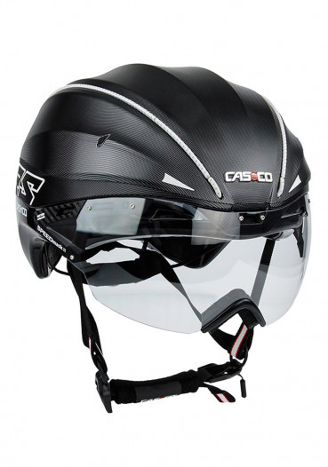 detail Ochranný kryt na helmu Casco Speedairo 2 black structure surface
