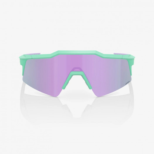 detail Sluneční brýle 100% Speedcraft Sl - Soft Tact Mint - Hiper Lavender Mirror Lens