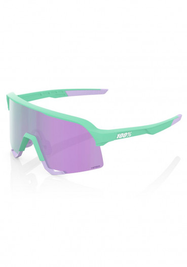 detail Sluneční brýle 100% S3 - Soft Tact Mint - Hiper Lavender Mirror Lens