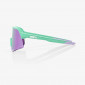 náhled Sluneční brýle 100% S3 - Soft Tact Mint - Hiper Lavender Mirror Lens