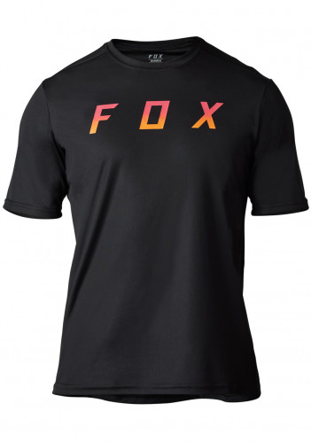 Pánský cyklistický dres Fox Ranger Ss Jersey Dose Black