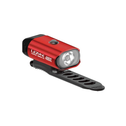 Lezyne Mini Drive 400 Red/Hi Gloss