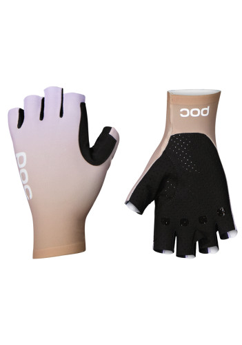 Dámské cyklistické rukavice POC Deft Short Glove Gradient Jasper Brown/Purple Quartz