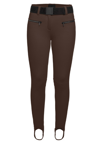 Dámské kalhoty Goldbergh Paris Ski Pants Dark Brown