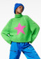 náhled Dámský svetr Goldbergh Beauty Long Sleeve Knit Sweater flash green