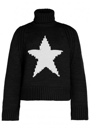 Dámský svetr Goldbergh Beauty Long Sleeve Knit Sweater black