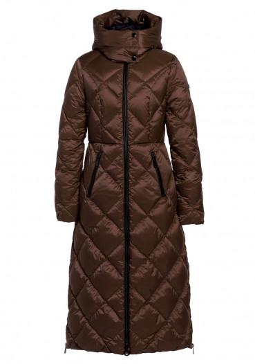 detail Dámský kabát Goldbergh Belle Jacket dark brown