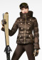 náhled Dámská bunda Goldbergh Bouton Ski Jacket dark brown
