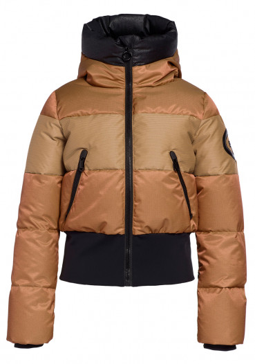 detail Dámská bunda Goldbergh Fever Ski Jacket mocha