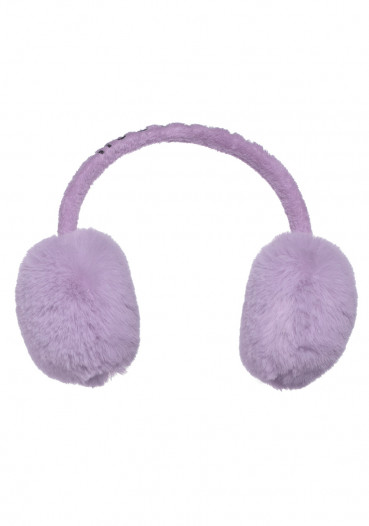 detail Dámské klapky na uši Goldbergh Fluffy Earwarmers Faux Fur Sweet Lilac