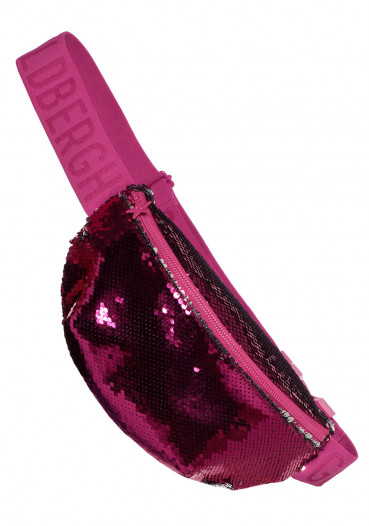 detail Dámská ledvinka Goldbergh Glitter Fanny Bag passion pink