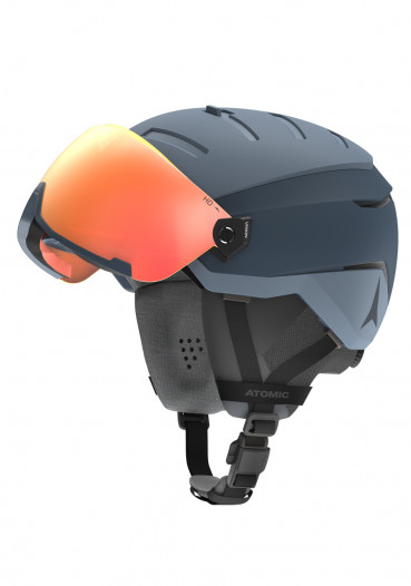 detail Sjezdová helma Atomic SAVOR GT AMID VISOR HD Grey