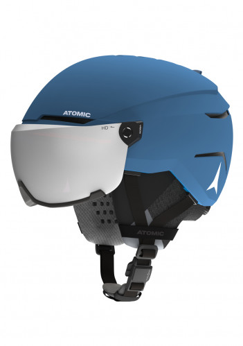Sjezdová helma Atomic SAVOR AMID VISOR HD Blue